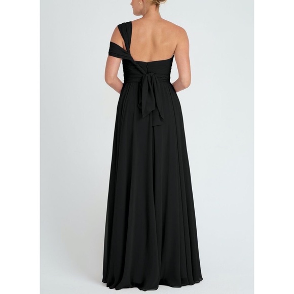Jenny Yoo Mira Convertible Chiffon Gown - Picture 2 of 9